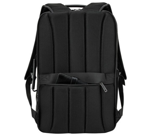 Рюкзак-сумка HEIKKI PRIORITY (ХЕЙКИ) с отделением для ноутбука, 2 отделения, черный, 45x31x15 см, 272587