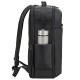 Рюкзак-сумка HEIKKI PRIORITY (ХЕЙКИ) с отделением для ноутбука, 2 отделения, черный, 45x31x15 см, 272587