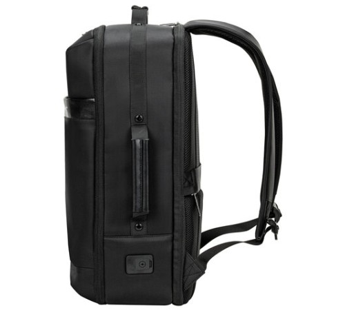 Рюкзак-сумка HEIKKI PRIORITY (ХЕЙКИ) с отделением для ноутбука, 2 отделения, черный, 45x31x15 см, 272587