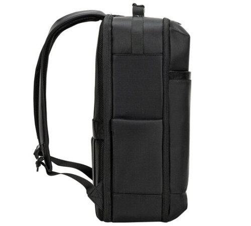 Рюкзак-сумка HEIKKI PRIORITY (ХЕЙКИ) с отделением для ноутбука, 2 отделения, черный, 45x31x15 см, 272587