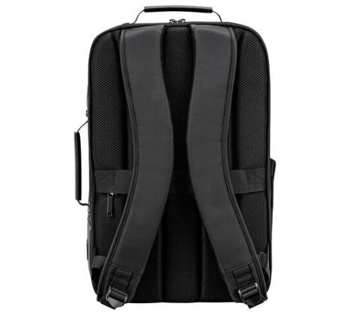 Рюкзак-сумка HEIKKI PRIORITY (ХЕЙКИ) с отделением для ноутбука, 2 отделения, черный, 45x31x15 см, 272587