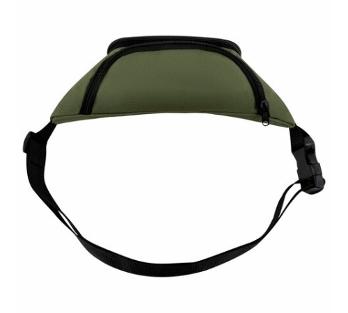 Сумка на пояс HEIKKI RIO (ХЕЙКИ), карман, регулируемый ремень, хаки, 30х12x10 см, 272616