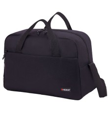 Сумка спортивная HEIKKI MOVE (ХЕЙКИ), карман на молнии, черная, 30x45x20 см, 272620