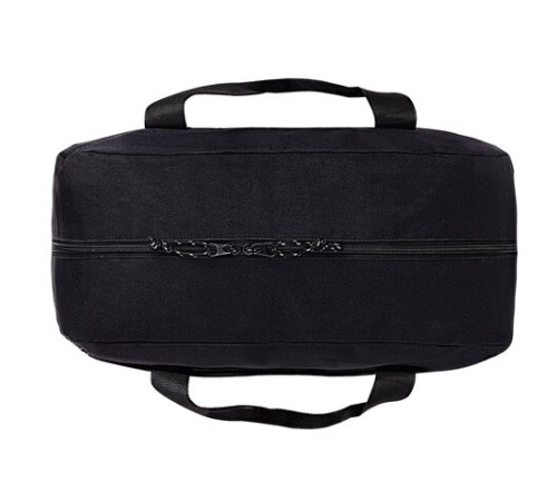 Сумка спортивная HEIKKI MOVE (ХЕЙКИ), карман на молнии, черная, 30x45x20 см, 272620