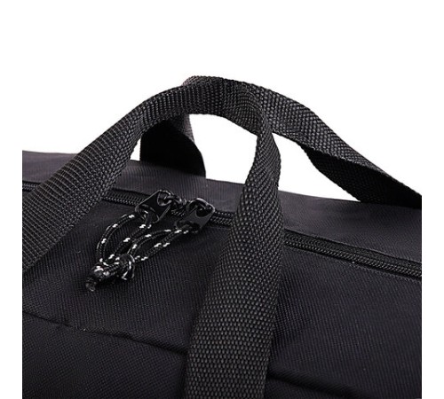 Сумка спортивная HEIKKI MOVE (ХЕЙКИ), карман на молнии, черная, 30x45x20 см, 272620