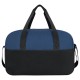 Сумка спортивная HEIKKI BASE (ХЕЙКИ), карман на молнии, черная/темно-синяя, 30x44x17 см, 272622