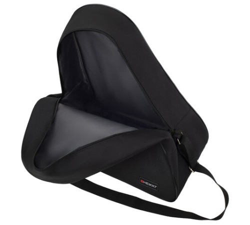 Сумка для коньков и роликов HEIKKI HOBBY (ХЕЙКИ) с ручкой, черная, 38x40x20 см, 272625