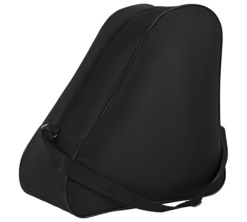 Сумка для коньков и роликов HEIKKI HOBBY (ХЕЙКИ) с ручкой, черная, 38x40x20 см, 272625