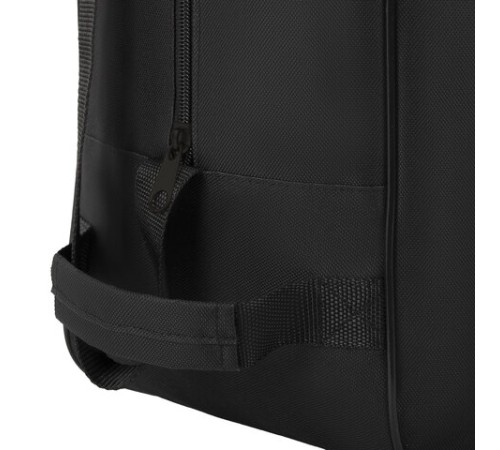 Сумка для коньков и роликов HEIKKI HOBBY (ХЕЙКИ) с ручкой, черная, 38x40x20 см, 272625