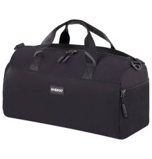 Сумка спортивная HEIKKI MOVE PLUS (ХЕЙКИ) с отделением для обуви и мокрых вещей, черная, 21x45x20 см, 272626