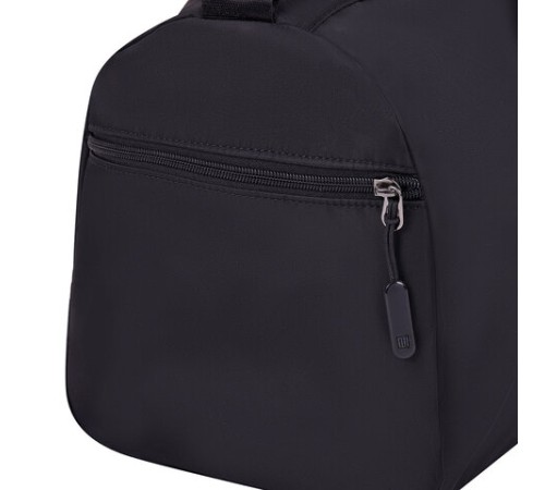 Сумка спортивная HEIKKI MOVE PLUS (ХЕЙКИ) с отделением для обуви и мокрых вещей, черная, 21x45x20 см, 272626