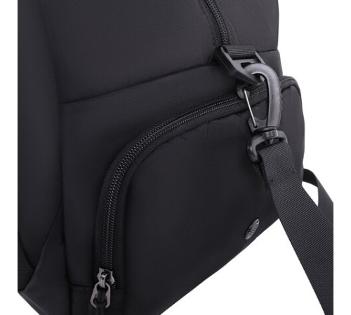 Сумка спортивная HEIKKI MOVE PLUS (ХЕЙКИ) с отделением для обуви, черная с серыми вставками, 26х51х27 см, 272627