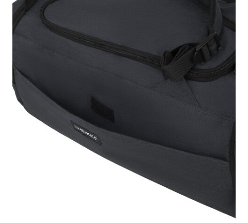 Сумка спортивная HEIKKI TRAVEL (ХЕЙКИ) с отделением для обуви, 7 карманов, темно-серая, 23х48х25 см, 272628