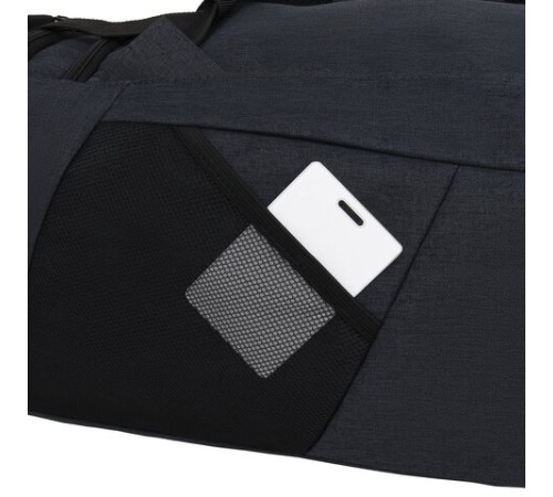 Сумка спортивная HEIKKI TRAVEL (ХЕЙКИ) с отделением для обуви, 7 карманов, темно-серая, 23х48х25 см, 272628