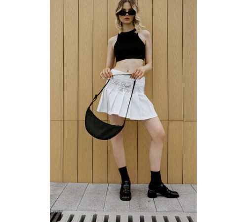 Сумка на плечо HEIKKI SELFIE (ХЕЙКИ) кросс боди, черная, 15х30х10 см, 272636