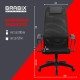 Кресло офисное BRABIX PREMIUM "Ultimate EX-800" пластик, плотная двойная сетка Х2, черное, 532914