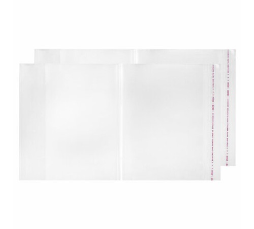 Обложки ПЭ для тетрадей и учебников с клейким краем, НАБОР 