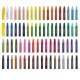 Пастель масляная восковые мелки утолщенные 72 цвета с точилкой, держателем и стеком, BRAUBERG PREMIUM, 272715