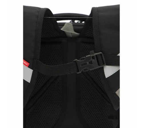 Ранец GRIZZLY анатомическая спинка, облегченный, 1 отделение, для мальчиков, 