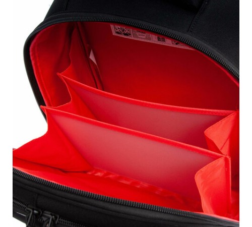 Ранец GRIZZLY анатомическая спинка, с бейджем, для мальчиков, RACER, 36х28х20 см, RAz-487-12/1