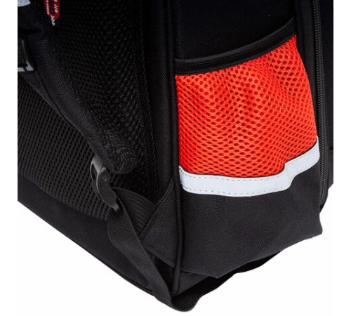 Ранец GRIZZLY анатомическая спинка, с бейджем, для мальчиков, RACER, 36х28х20 см, RAz-487-12/1