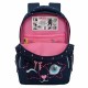 Рюкзак GRIZZLY школьный, анатомическая спинка, 2 отделения, для девочек, 