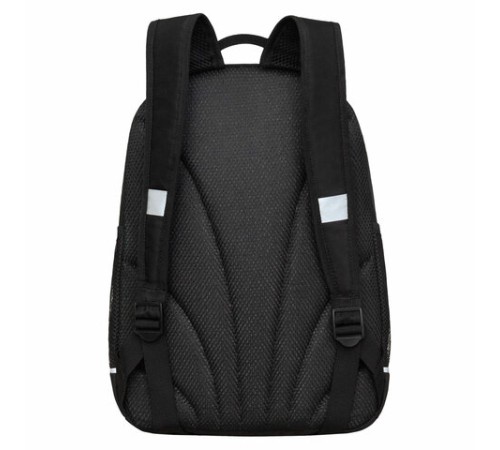 Рюкзак GRIZZLY школьный, анатомическая спинка, 2 отделения, для девочек, 