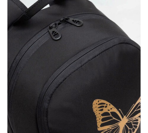 Рюкзак GRIZZLY школьный, анатомическая спинка, 2 отделения, для девочек, 