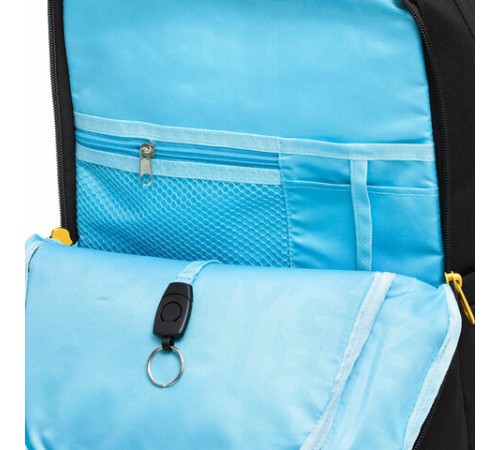 Рюкзак GRIZZLY школьный, анатомическая спинка, 2 отделения, для девочек, EMOJI, 39х26х17 см, RG-466-2/1