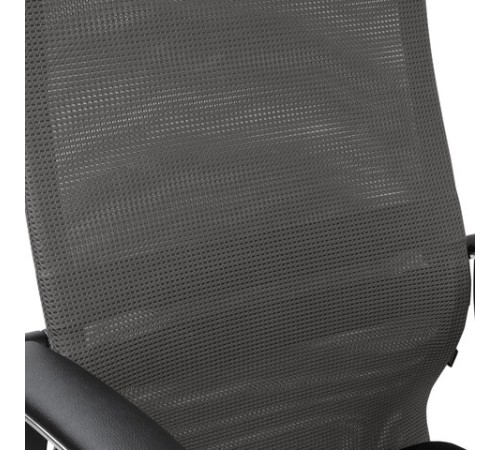Кресло офисное BRABIX PREMIUM "Ultimate EX-801" хром, плотная двойная сетка Х2, черное/серое, 532918 Кресло офисное BRABIX PREMIUM "Ultimate EX-801" хром, плотная двойная сетка Х2, черное/серое, 532918