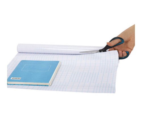 Пленка самоклеящаяся для учебников и книг глянцевая, рулон 45х300 см, ПИФАГОР, 272974