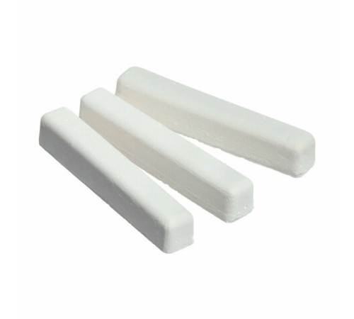 Мел белый квадратный средней твердости 12 штук, ГАММА, картонная упаковка, 280120213