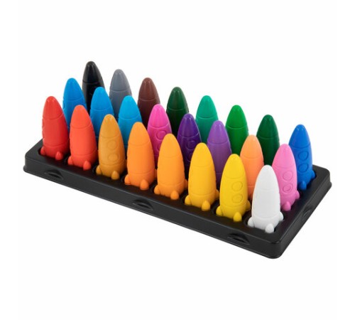 Восковые мелки фигурные BRAUBERG KIDS 