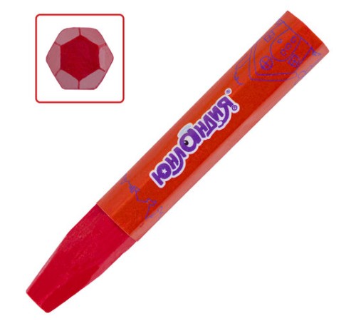 Восковые мелки утолщенные на масляной основе ЮНЛАНДИЯ 