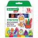 Восковые мелки фигурные BRAUBERG KIDS 