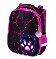 Ранец BRAUBERG PREMIUM, 2 отделения, с брелоком, 