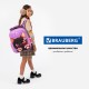 Ранец BRAUBERG PREMIUM, 2 отделения, с брелоком, 