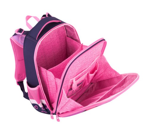 Ранец BRAUBERG PREMIUM, 2 отделения, с брелоком, 