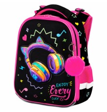 Ранец BRAUBERG PREMIUM, 2 отделения, с брелоком, 