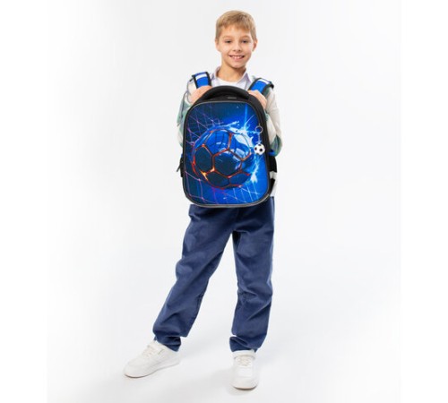 Ранец BRAUBERG PREMIUM, 2 отделения, с брелоком, 