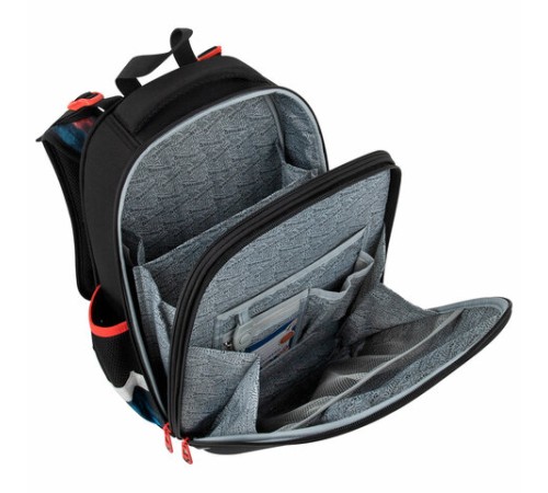 Ранец BRAUBERG PREMIUM, 2 отделения, с брелоком, 