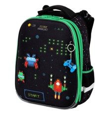 Ранец BRAUBERG PREMIUM, 2 отделения, с брелоком, 