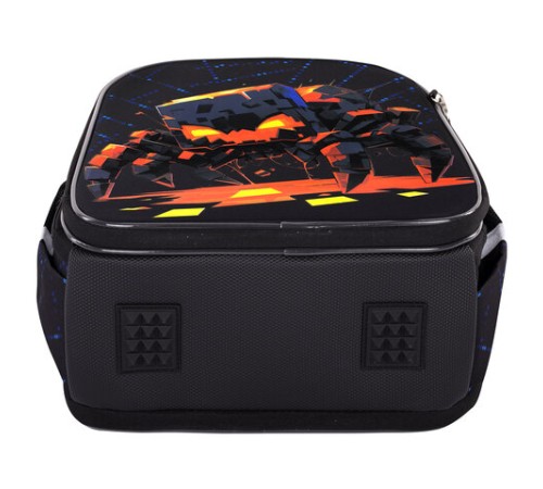 Ранец BRAUBERG QUADRO, 3 отделения, с брелком, Fire spider, 37х28х18 см, 273106