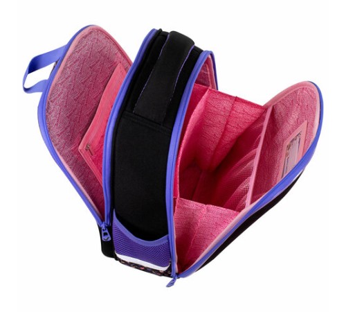 Ранец BRAUBERG FIT, 2 отделения, Sleeping kitten, велюровая панель, 38х27х14 см, 273107