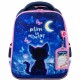 Ранец BRAUBERG FIT, 2 отделения, Night watcher, СВЕТЯЩИЙСЯ, 38х27х14 см, 273108