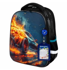 Ранец BRAUBERG FIT, 2 отделения, Speed increase, 38х27х14 см, 273109