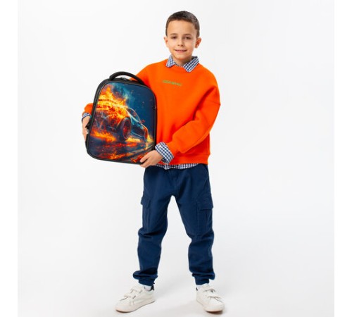 Ранец BRAUBERG FIT, 2 отделения, Speed increase, 38х27х14 см, 273109