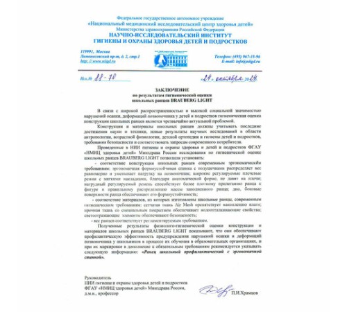 Ранец BRAUBERG LIGHT, 1 отделение, с брелком, Vertical car, 36х26х13 см, 273110