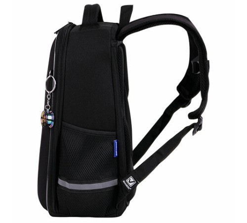 Ранец BRAUBERG LIGHT, 1 отделение, с брелком, Vertical car, 36х26х13 см, 273110