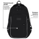Рюкзак BRAUBERG INTENT, 2 отделения, 4 кармана, 